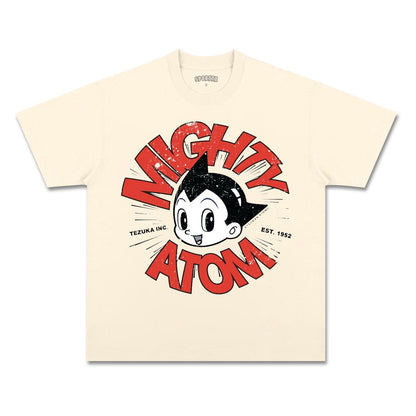 UNISEX ANIME INSPIRED VINTAGE TEE丨ASTRO BOY-[FRONT]