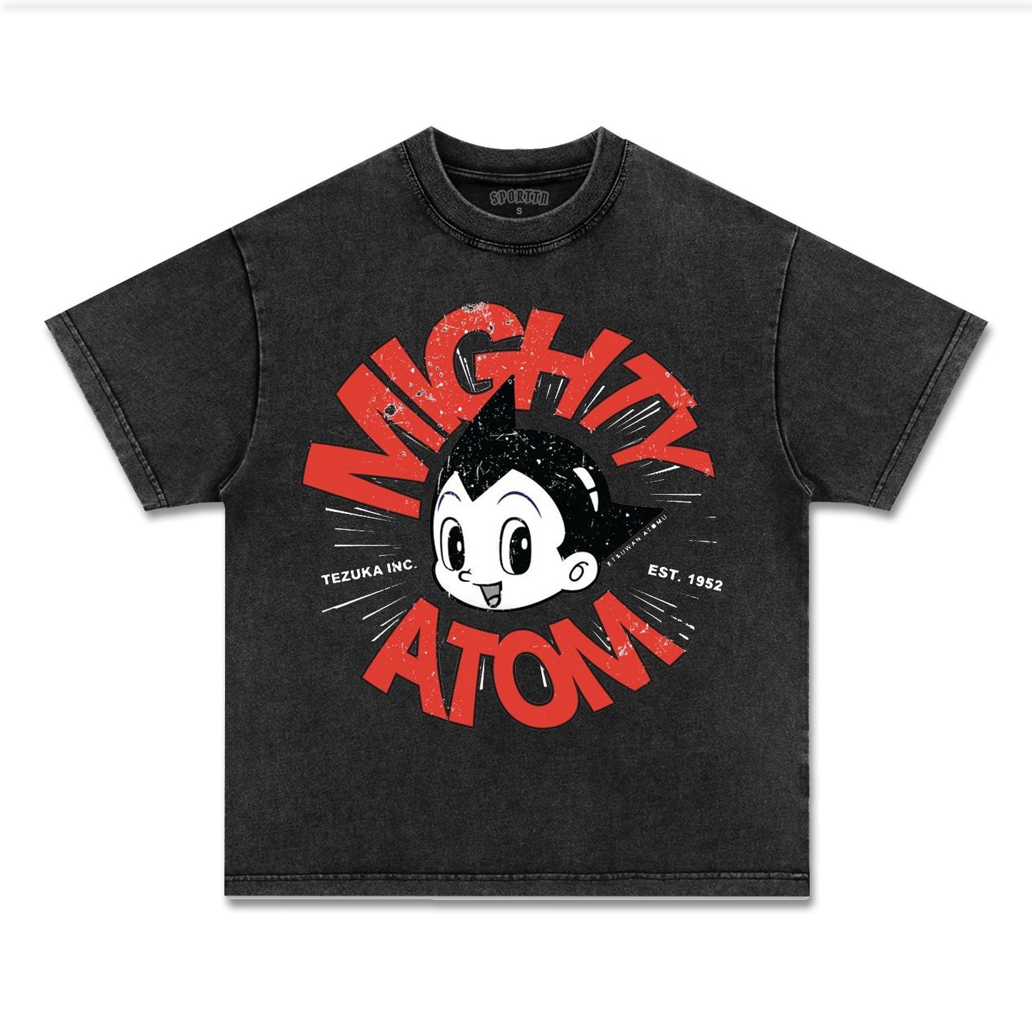 UNISEX ANIME INSPIRED VINTAGE TEE丨ASTRO BOY-[FRONT]