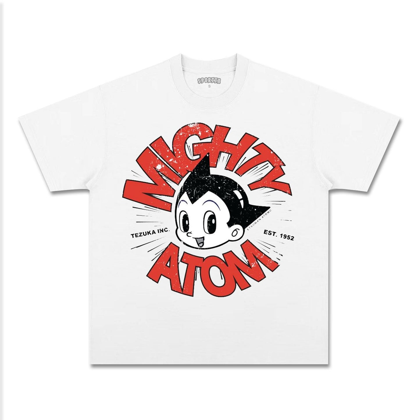 UNISEX ANIME INSPIRED VINTAGE TEE丨ASTRO BOY-[FRONT]