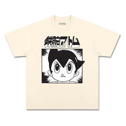 UNISEX ANIME INSPIRED VINTAGE TEE丨ASTRO BOY-[FRONT]