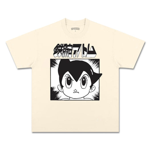 UNISEX ANIME INSPIRED VINTAGE TEE丨ASTRO BOY-[FRONT]