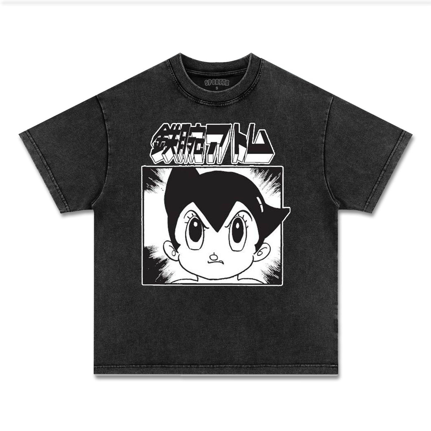 UNISEX ANIME INSPIRED VINTAGE TEE丨ASTRO BOY-[FRONT]
