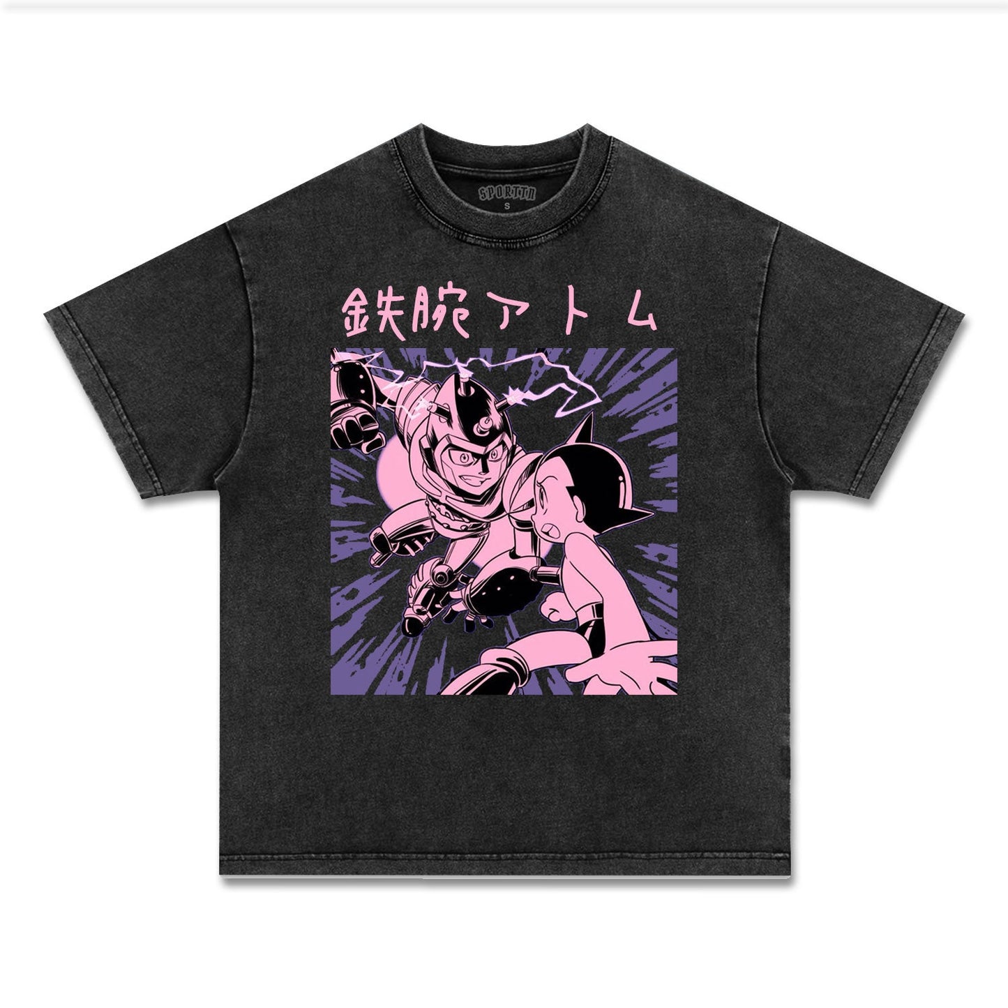 UNISEX ANIME INSPIRED VINTAGE TEE丨ASTRO BOY-[FRONT]