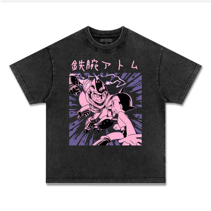 UNISEX ANIME INSPIRED VINTAGE TEE丨ASTRO BOY-[FRONT]