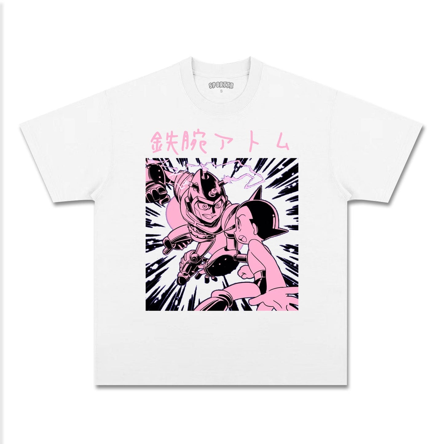 UNISEX ANIME INSPIRED VINTAGE TEE丨ASTRO BOY-[FRONT]