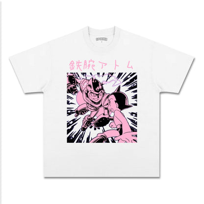 UNISEX ANIME INSPIRED VINTAGE TEE丨ASTRO BOY-[FRONT]