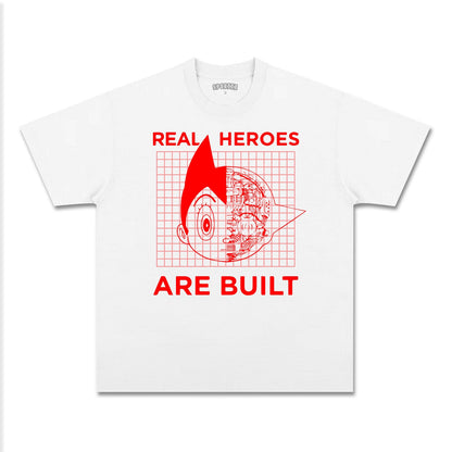UNISEX ANIME INSPIRED VINTAGE TEE丨ASTRO BOY-[FRONT]