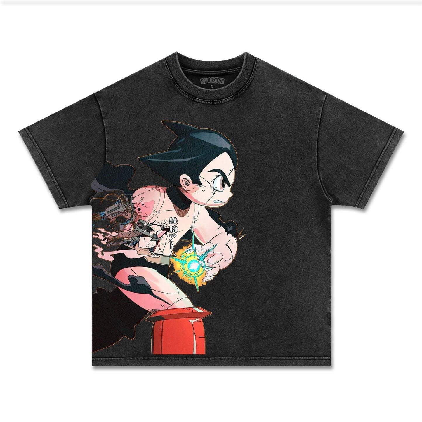 UNISEX ANIME INSPIRED VINTAGE TEE丨ASTRO BOY-[FRONT]