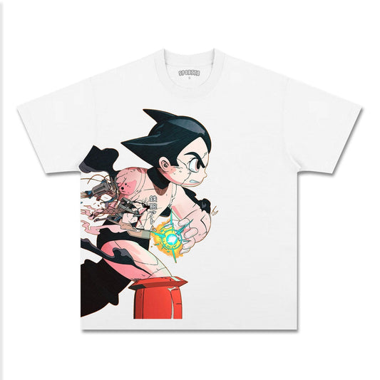 UNISEX ANIME INSPIRED VINTAGE TEE丨ASTRO BOY-[FRONT]