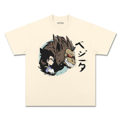 UNISEX ANIME INSPIRED VINTAGE TEE丨DRAGON BALL-[FRONT]