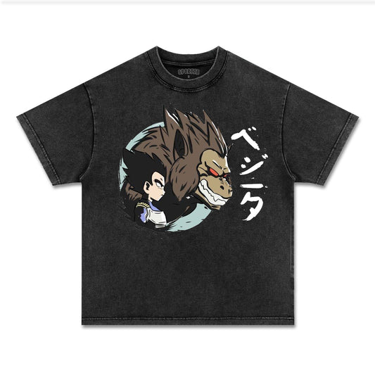 UNISEX ANIME INSPIRED VINTAGE TEE丨DRAGON BALL-[FRONT]
