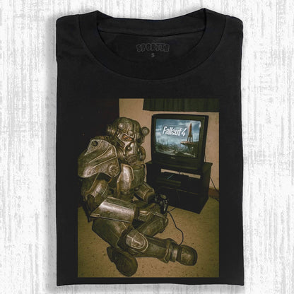 FALLOUT 4 POWER ARMOR GAMER MOMENT T-SHIRT