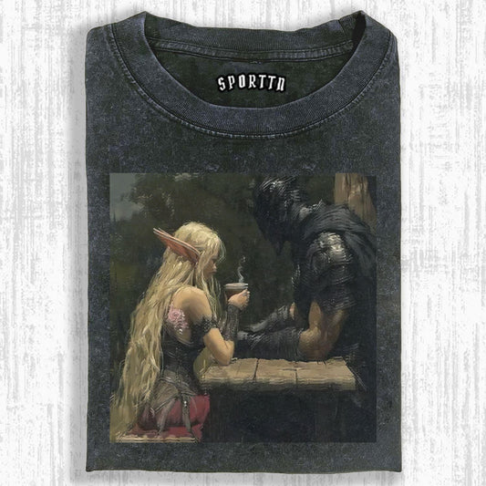 FANTASY RACES ENCOUNTER THEMED T-SHIRT