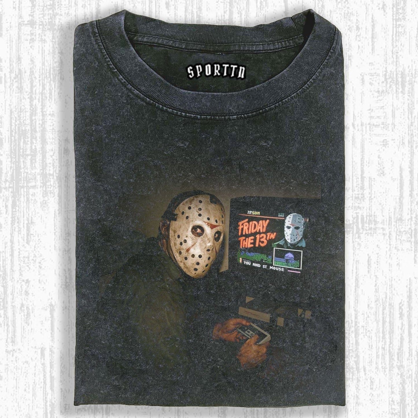 FRIDAY THE 13TH - RETRO GAMING STYLE T-SHIRT