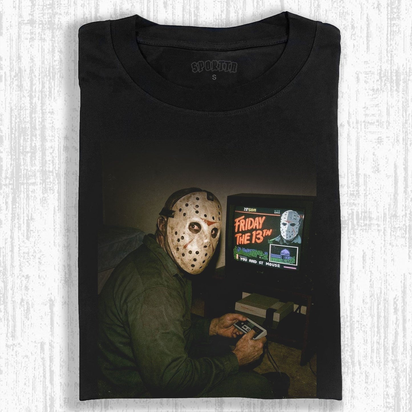 FRIDAY THE 13TH - RETRO GAMING STYLE T-SHIRT