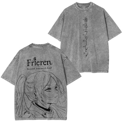 FRIEREN BEYOND JOURNEY’S END ANIME VINTAGE TEE-[DS]