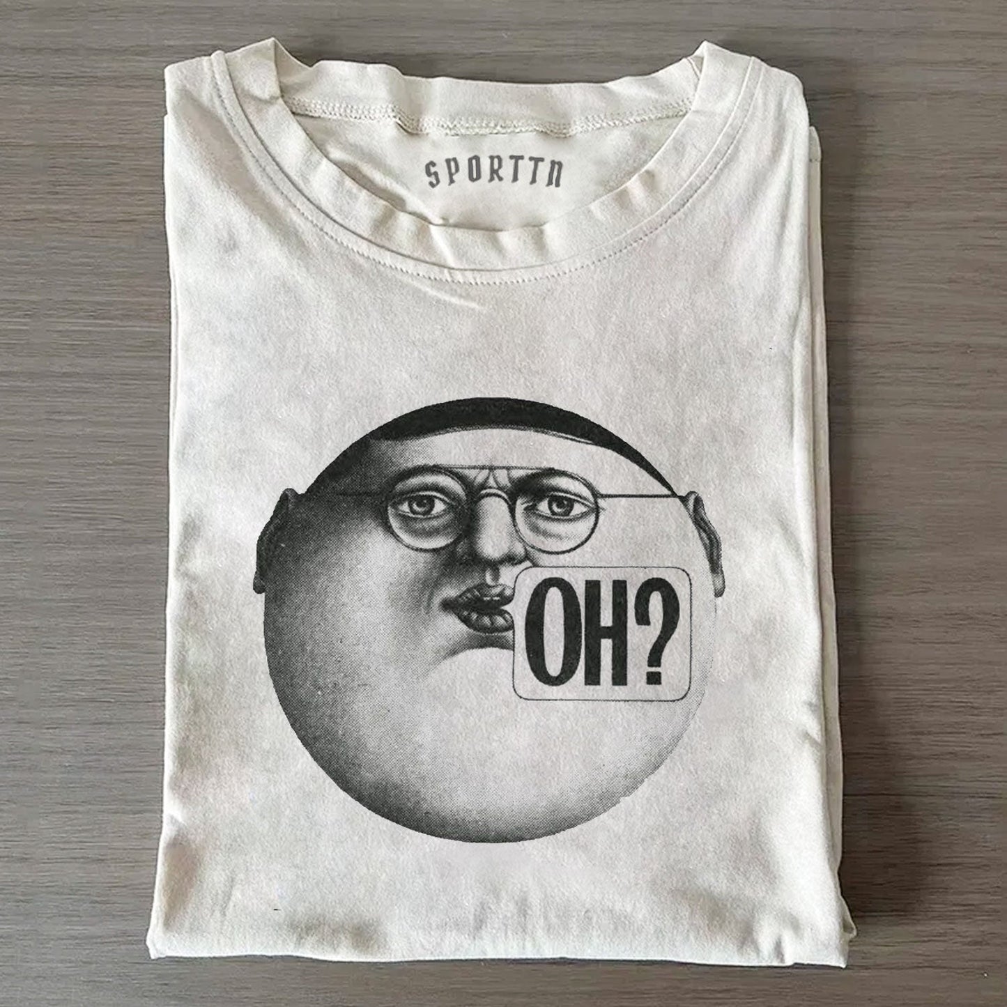 FUN OH PATTERN T-SHIRT