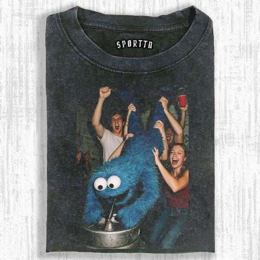FUN PARTY T-SHIRT WITH COOKIE MONSTER CARNIVAL