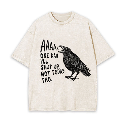 FUNNY CROW JAPAN WASHED T-SHIRT