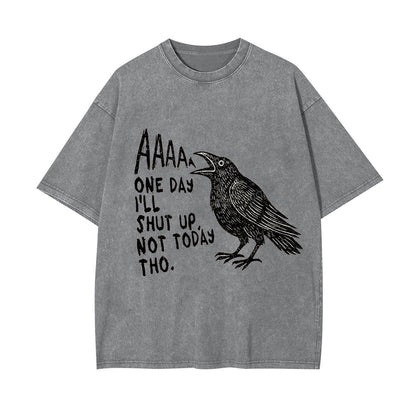 FUNNY CROW JAPAN WASHED T-SHIRT