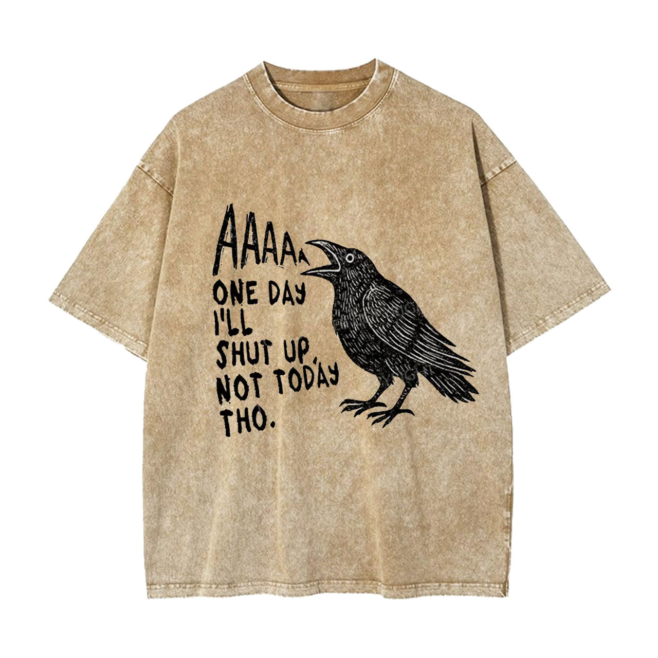 FUNNY CROW JAPAN WASHED T-SHIRT