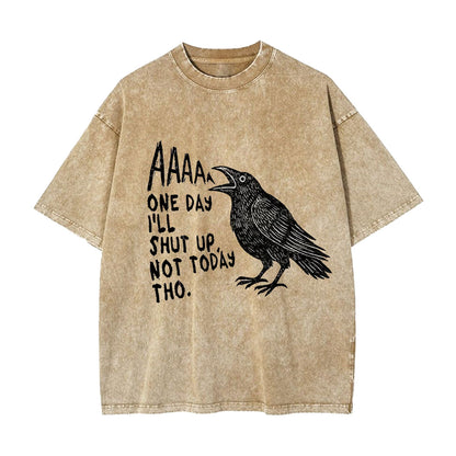 FUNNY CROW JAPAN WASHED T-SHIRT