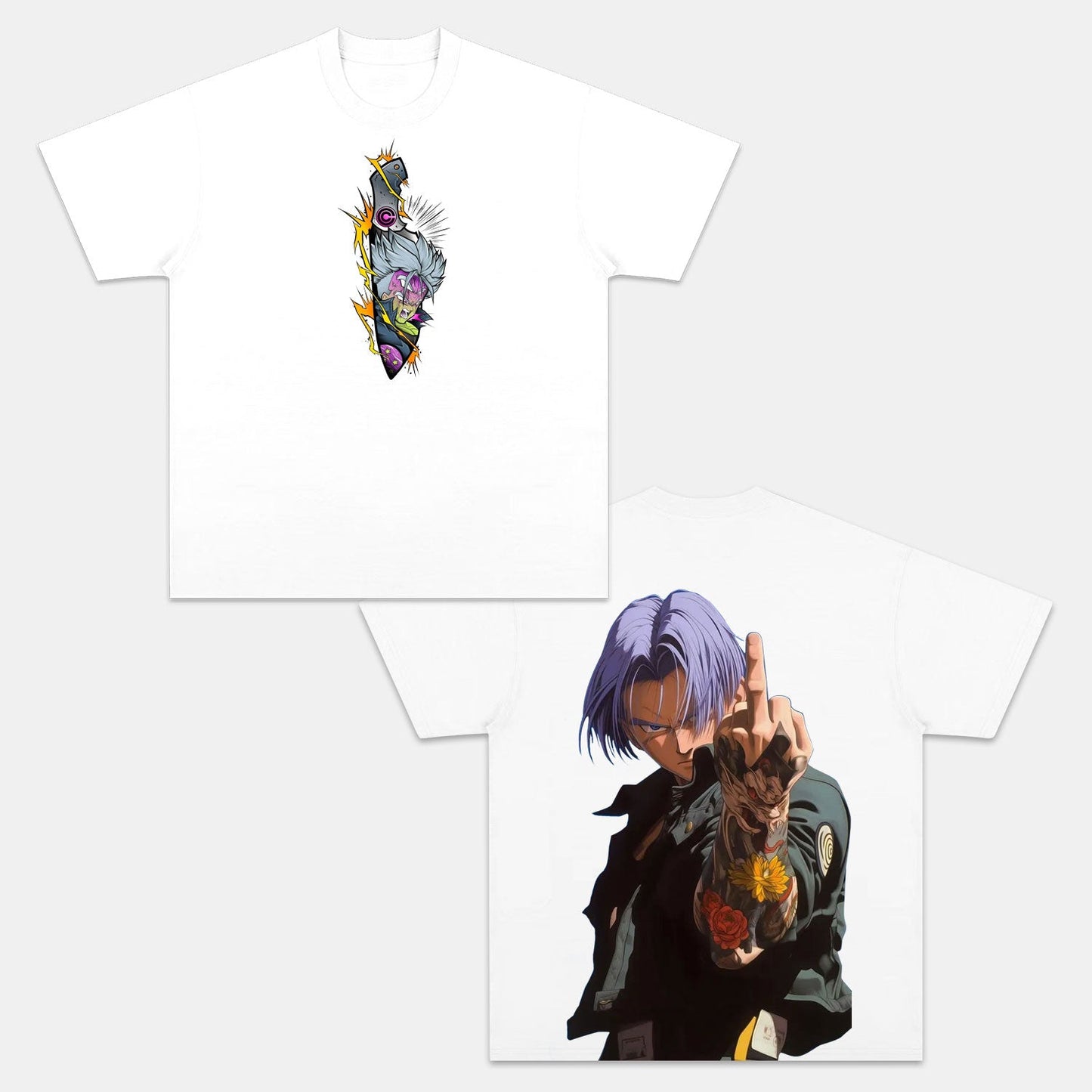 FUTURE TRUNKS ANIME OVERSIZED TEE丨DRAGON BALL