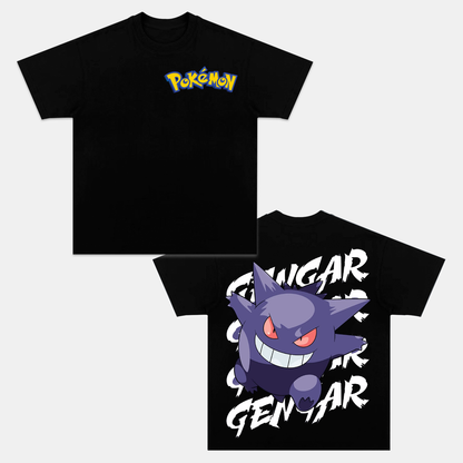 GENGAR UNISEX ANIME INSPIRED VINTAGE T-SHIRT丨POKÉMON-[DS]