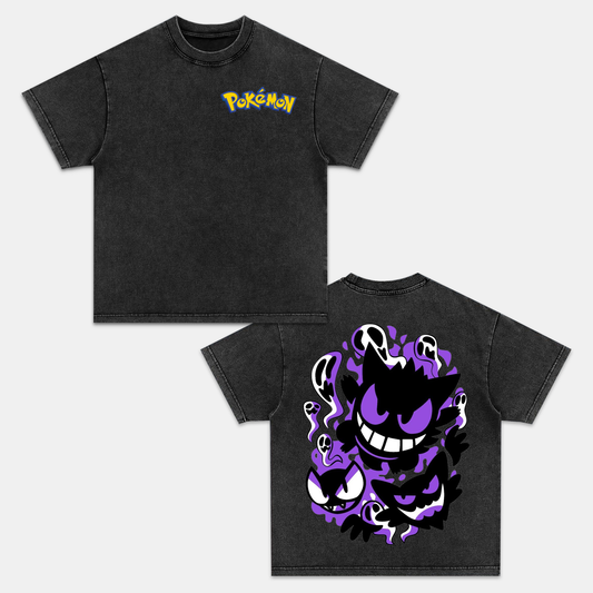 GENGAR UNISEX ANIME INSPIRED VINTAGE T-SHIRT丨POKÉMON-[DS]