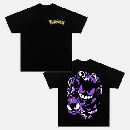 GENGAR UNISEX ANIME INSPIRED VINTAGE T-SHIRT丨POKÉMON-[DS]