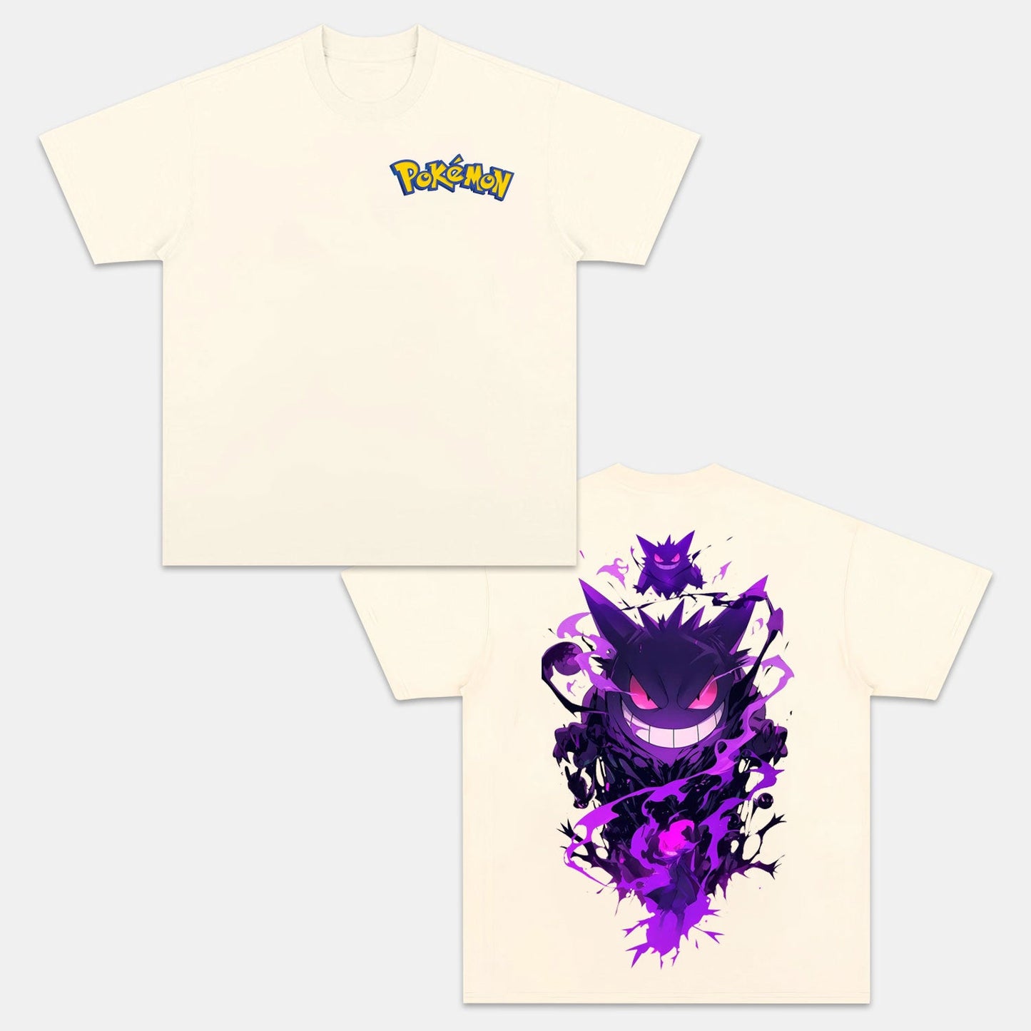 GENGAR UNISEX ANIME INSPIRED VINTAGE T-SHIRT丨POKÉMON-[DS]