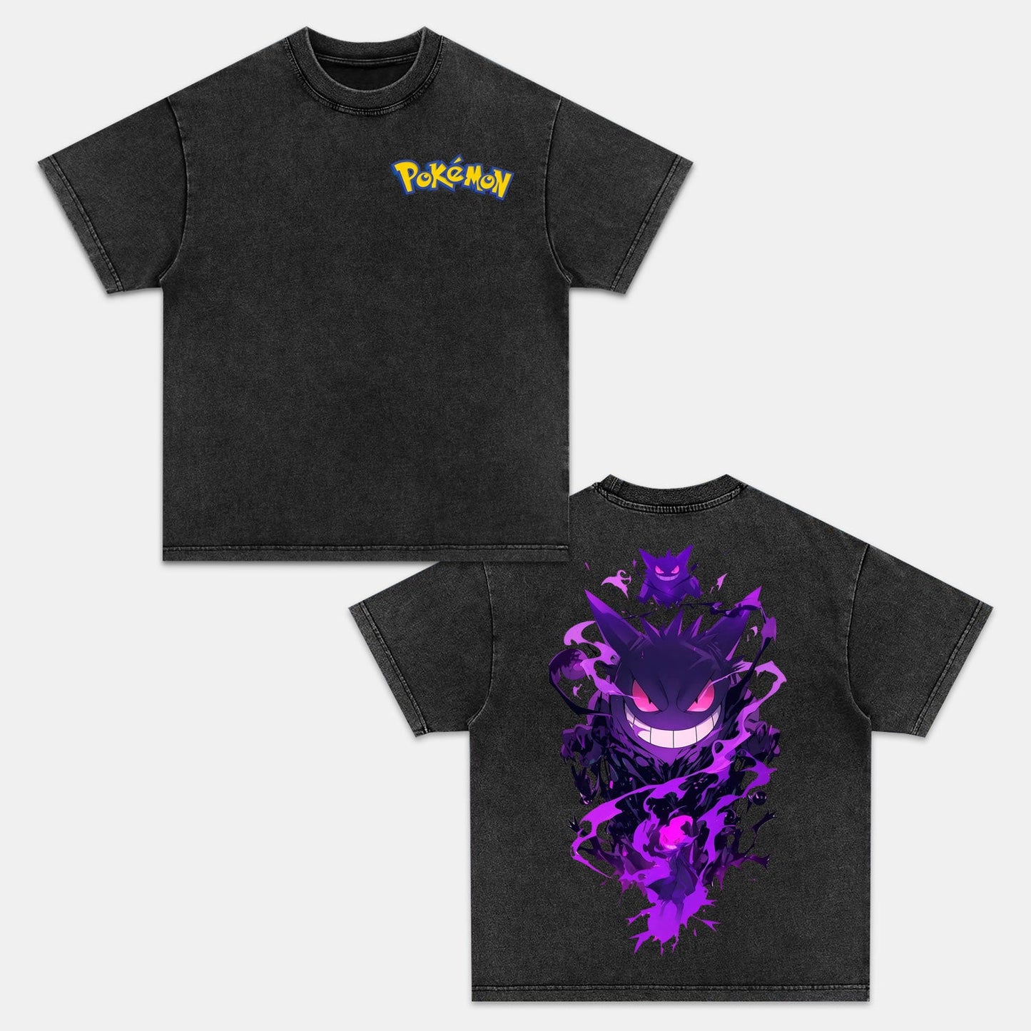 GENGAR UNISEX ANIME INSPIRED VINTAGE T-SHIRT丨POKÉMON-[DS]
