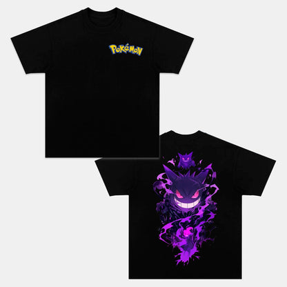 GENGAR UNISEX ANIME INSPIRED VINTAGE T-SHIRT丨POKÉMON-[DS]