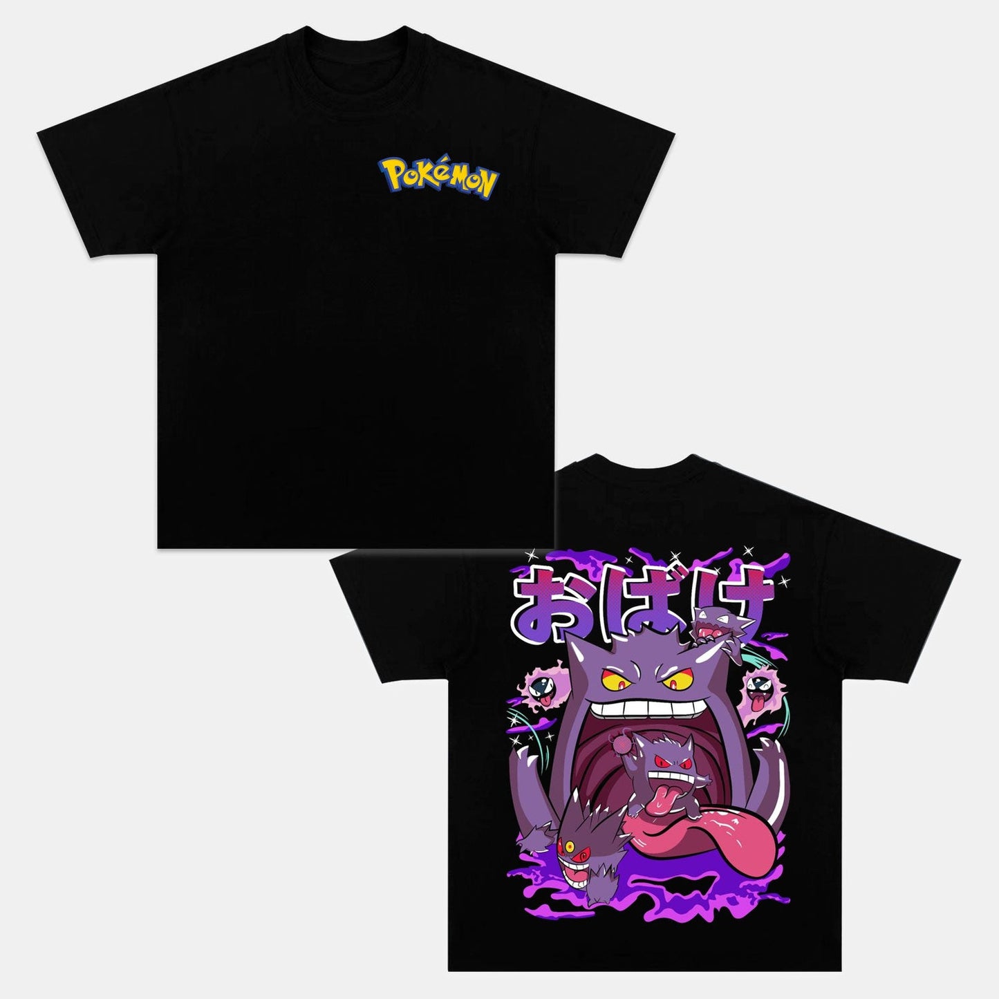 GENGAR UNISEX ANIME INSPIRED VINTAGE T-SHIRT丨POKÉMON-[DS]