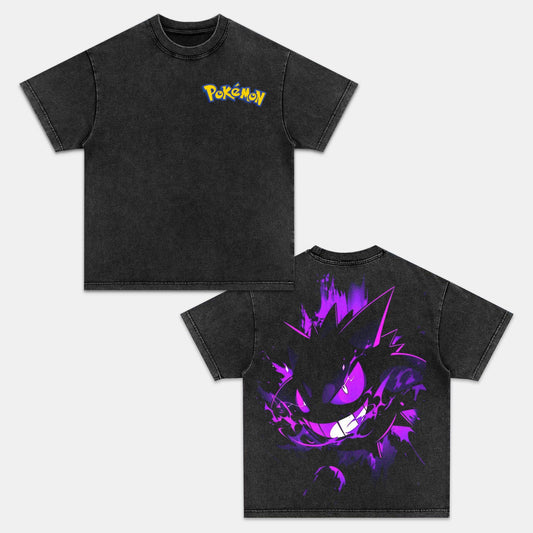 GENGAR UNISEX ANIME INSPIRED VINTAGE T-SHIRT丨POKÉMON-[DS]