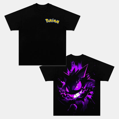 GENGAR UNISEX ANIME INSPIRED VINTAGE T-SHIRT丨POKÉMON-[DS]