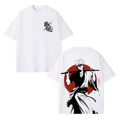 GINTOKI UNISEX ANIME INSPIRED VINTAGE OVERSIZED TEE丨GINTAMA[DS]