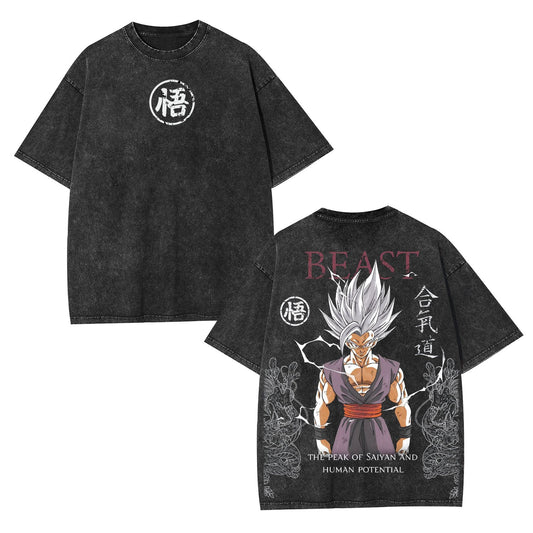 GOHAN ANIME OVERSIZED TEE 丨 DRAGON BALL-[DS]