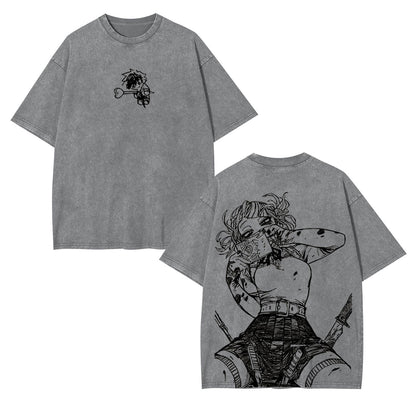 HIMIKO TOGA MY HERO ACADEMIA UNISEX ANIME INSPIRED VINTAGE TEE-[DS]