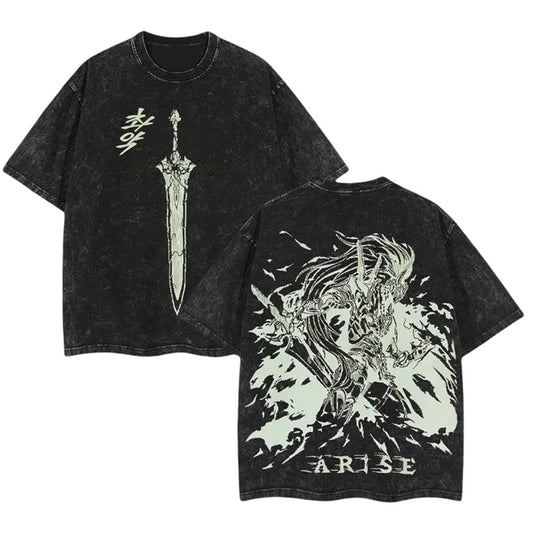 IGRIS SHIRT ACID WASH TEE-[DS]