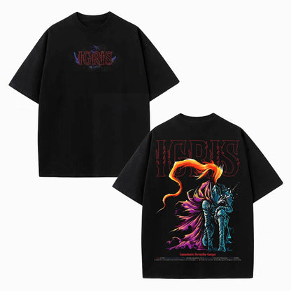 IGRIS UNISEX ANIME INSPIRED VINTAGE T-SHIRT-[DS]