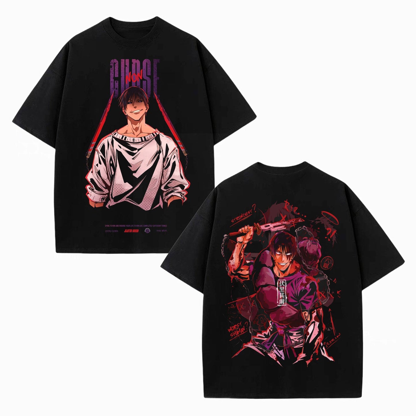 JUJUTSU KAISEN OVERSIZED TEE-[DS]