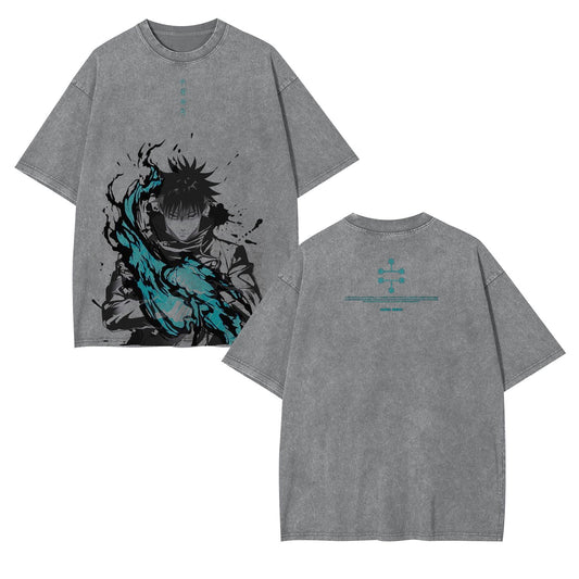 JUJUTSU KAISEN UNISEX OVERSIZE ANIME TEE-[DS]