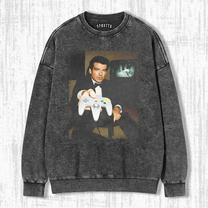 N64 JAMES BOND 'YOUR TURN' FUNNY T-SHIRT