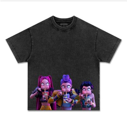 KPOP DEMON HUNTERS TEE-[FRONT]