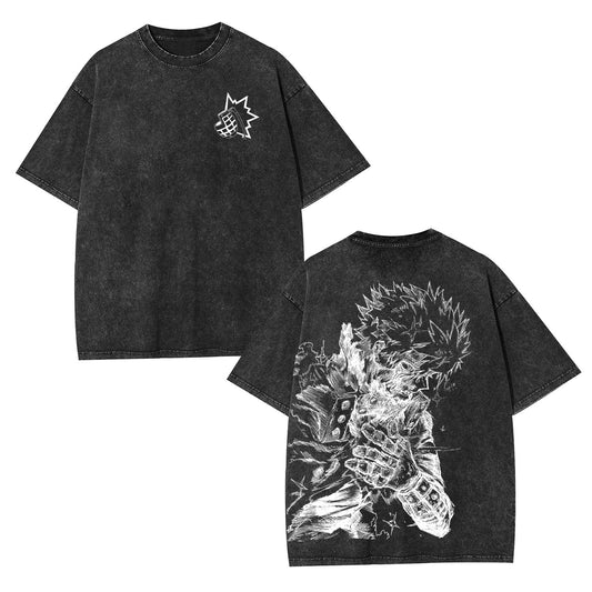 KATSUKI BAKUGO MY HERO ACADEMIA UNISEX ANIME INSPIRED VINTAGE TEE-[DS]