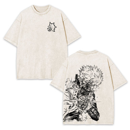 KATSUKI BAKUGO MY HERO ACADEMIA UNISEX ANIME INSPIRED VINTAGE TEE-[DS]