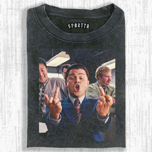 LEONARDO DICAPRIO THE WOLF OF WALL STREET TEE