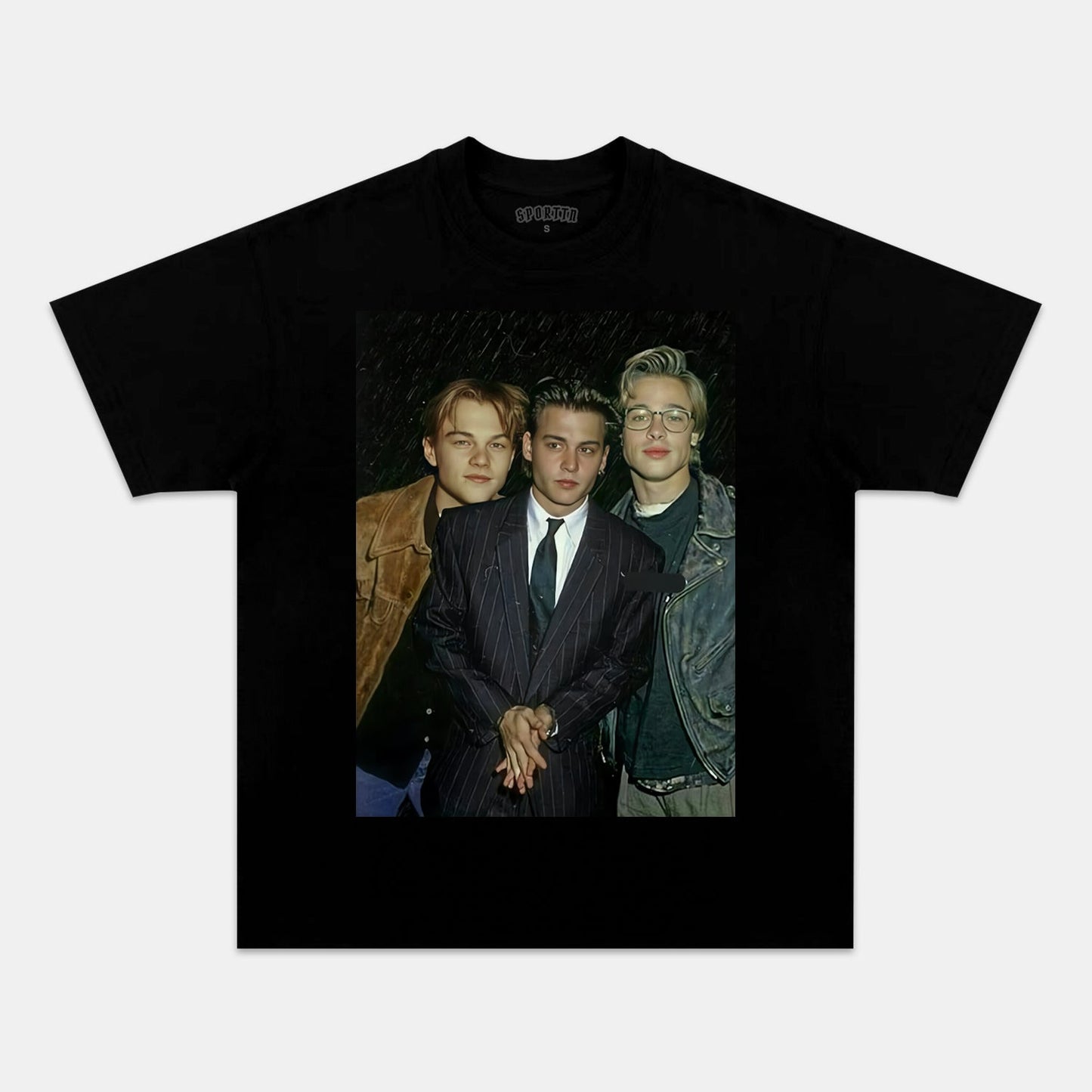 LEONARDO DICAPRIO & JOHNNY DEPP & BRAD PITT TEE