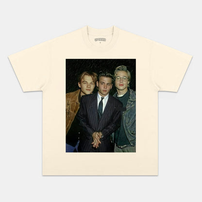 LEONARDO DICAPRIO & JOHNNY DEPP & BRAD PITT TEE